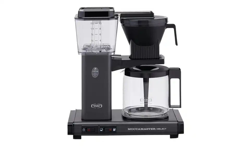 Moccamaster Kaffeautomat KBG Select Stone Grey BHT 32|36|17 cm