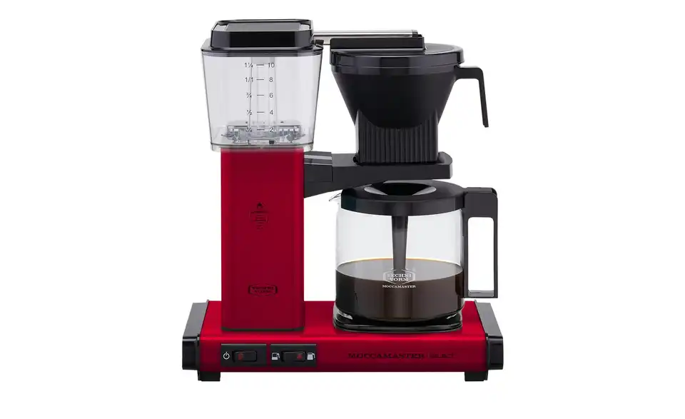 Moccamaster Kaffeautomat KBG Select Red BHT 32|36|17 cm