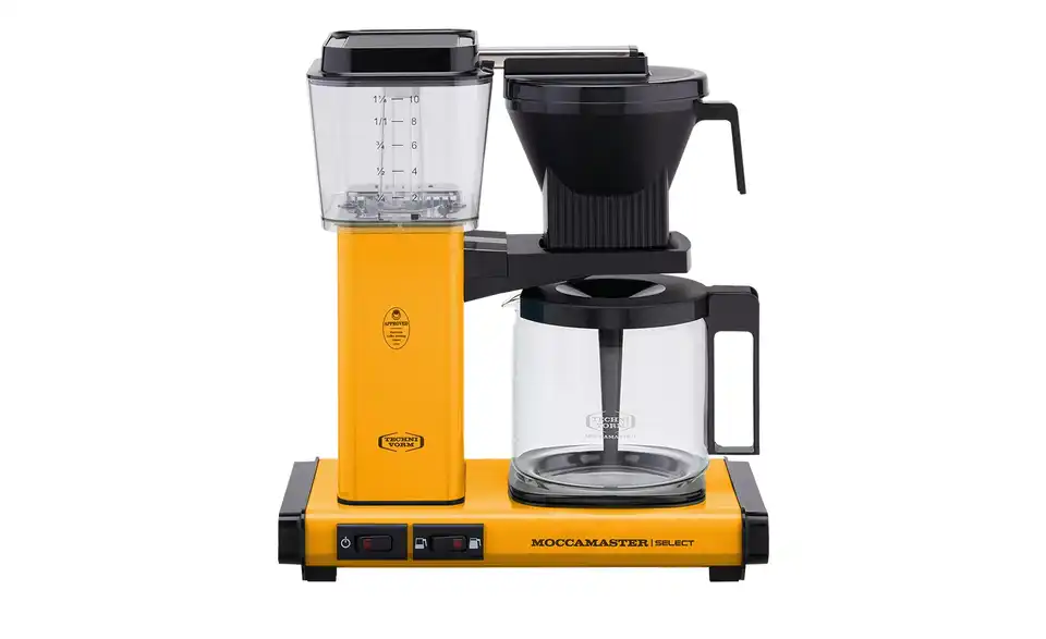 Moccamaster Kaffeautomat KBG Select Yellow Pepper BHT 32|36|17 cm