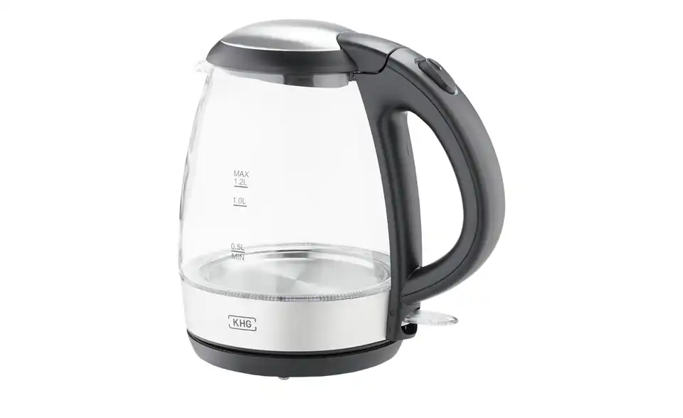 KHG Wasserkocher WK-121GES BHT 23|21,5|16 cm