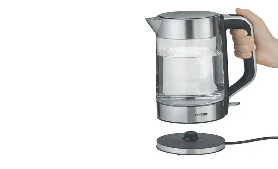 SEVERIN Wasserkocher WK 3420 BHT 20|25|23 cm