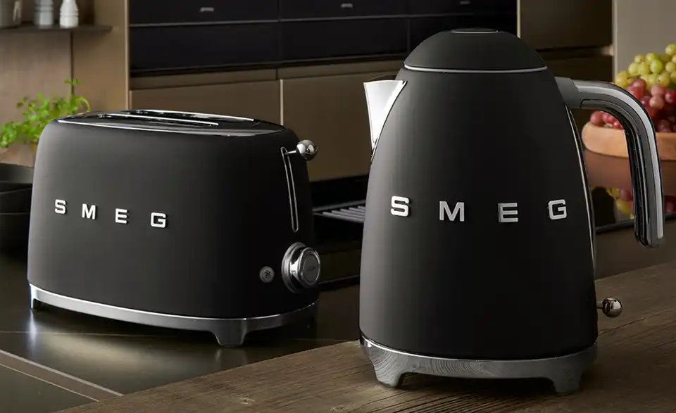 smeg Toaster TSF01BLMEU BHT 31|19,8|19,5 cm