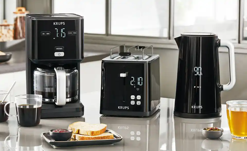 KRUPS Wasserkocher BW8018 BHT 18,4|29|20,4 cm