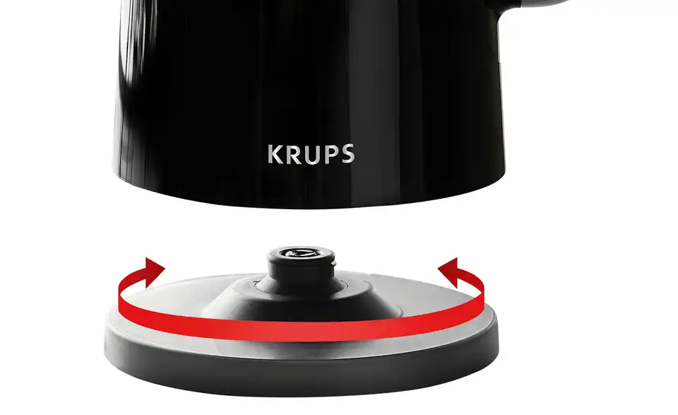 KRUPS Wasserkocher BW8018 BHT 18,4|29|20,4 cm
