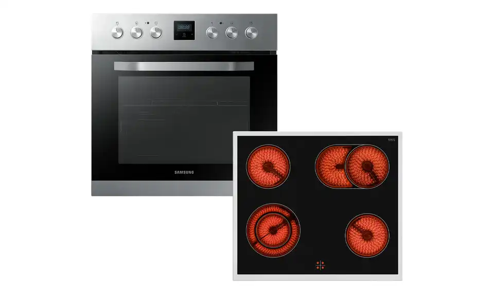 Samsung Einbau-Herdset F-NB69R3301RS BHT 59,5|59,5|57,5 cm