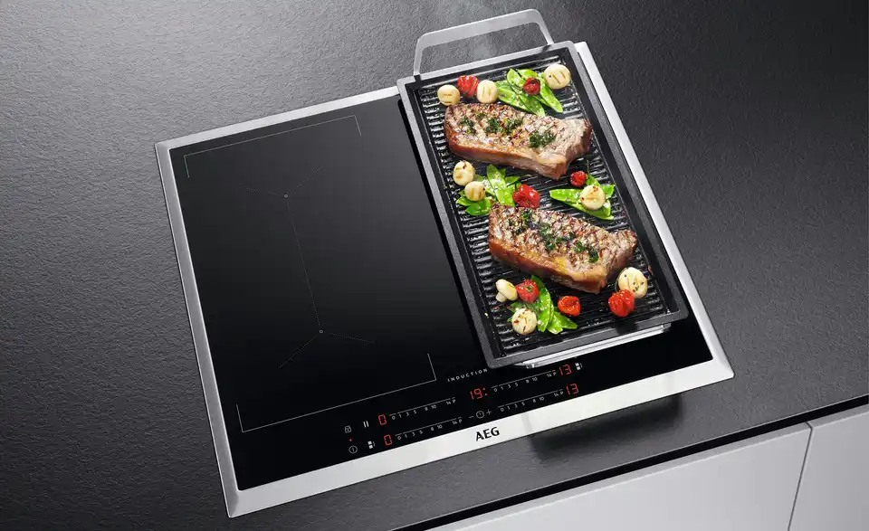 AEG Induktions-Kochstelle IKE6445AXB BHT 57,6|4,6|51,6 cm