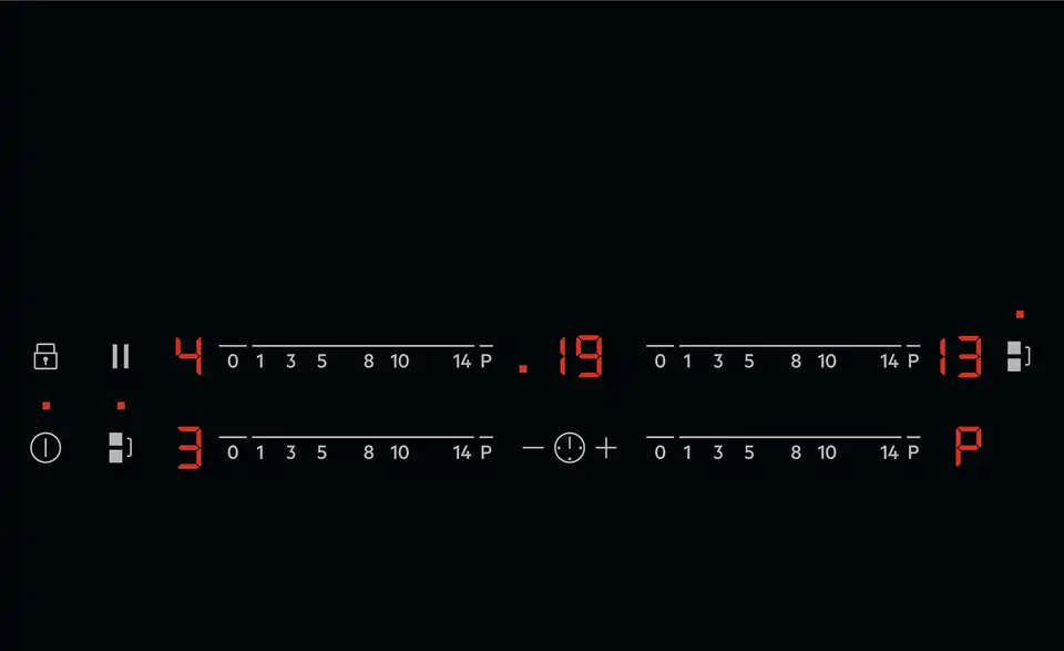 AEG Induktions-Kochstelle IKE6445AXB BHT 57,6|4,6|51,6 cm