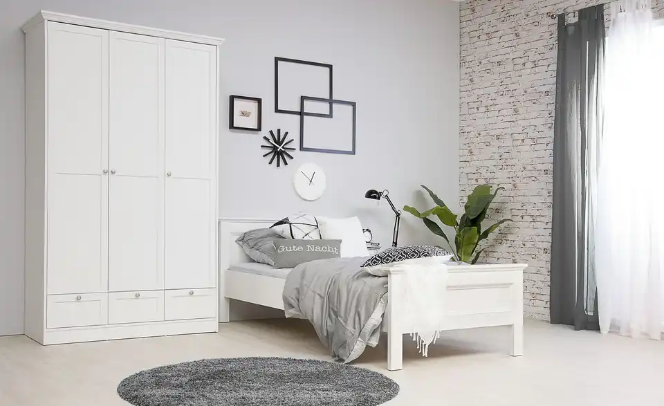 Drehtürenschrank, 3-türig Laurito BHT 120|200|51 cm