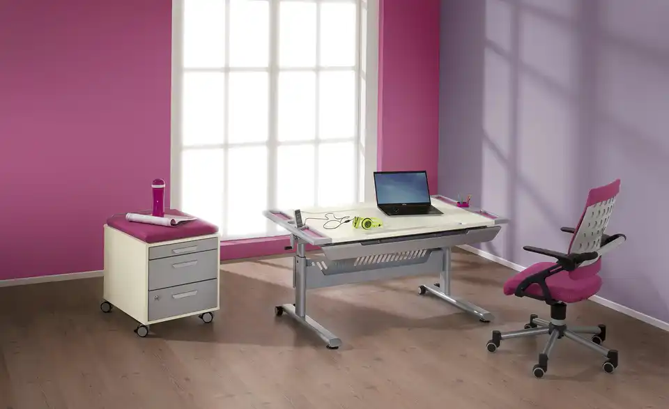 PAIDI Kinder- und Jugenddrehstuhl Tio BHT 58|97|54 cm, Mikrofaser PAIDI Kinder- und Jugenddrehstuhl Tio BHT 58|97|54 cm, Mikrofaser