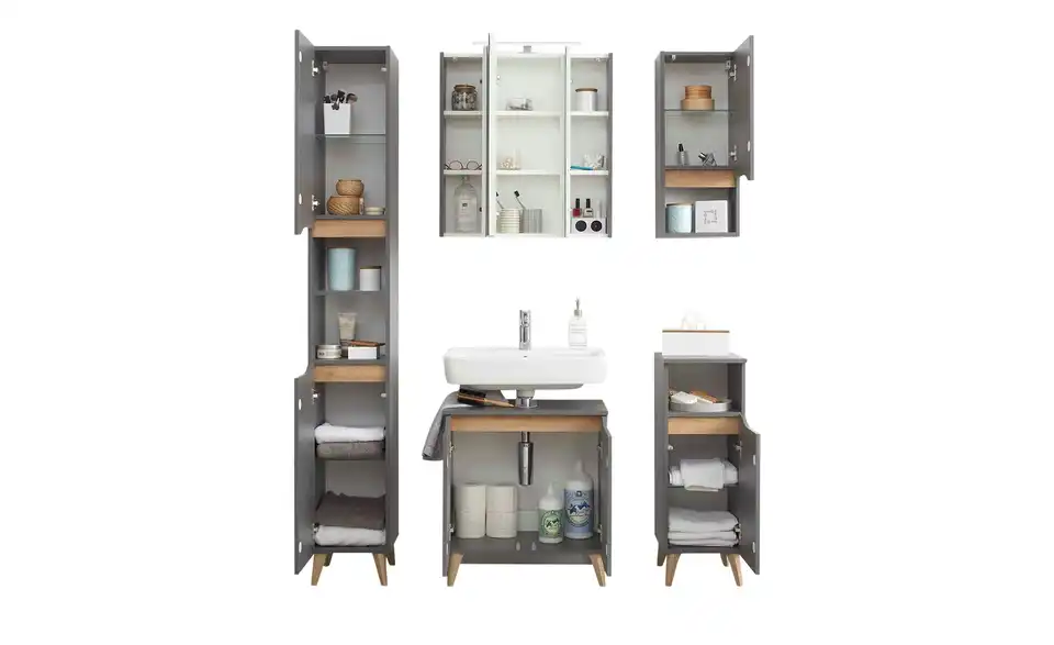 calmo2go Waschbeckenunterschrank Averner See BHT 60|53|33 cm