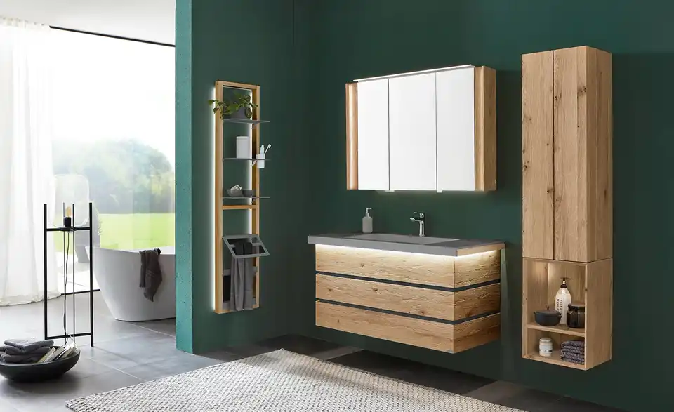 Spiegelschrank BHT 122|76,8|20,8 cm Spiegelschrank BHT 122|76,8|20,8 cm