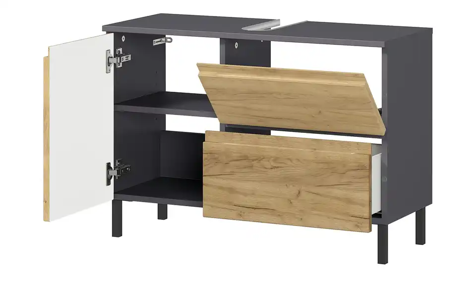 Waschbeckenunterschrank Seddiner See BHT 80|56|34 cm