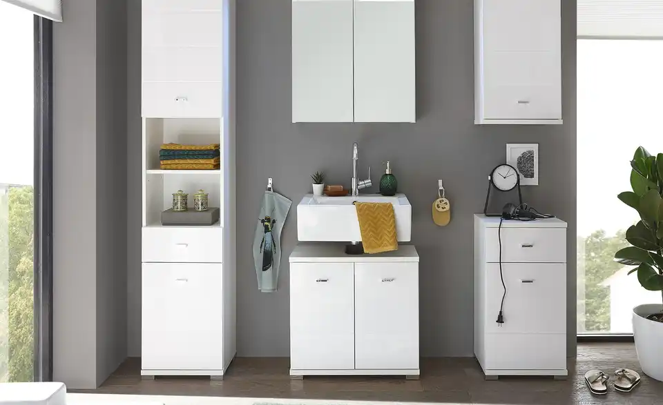 uno Waschbeckenunterschrank Polsensee BHT 80|57|30 cm