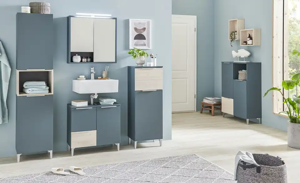 Bad-Unterschrank 1-türig Schluchsee BHT 40,3|109,6|32 cm