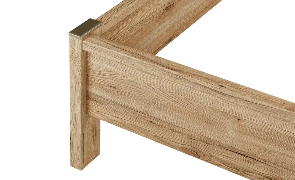 Bettgestell 120x200 - Eiche (Optik) Arne BHL 128|87|208 cm