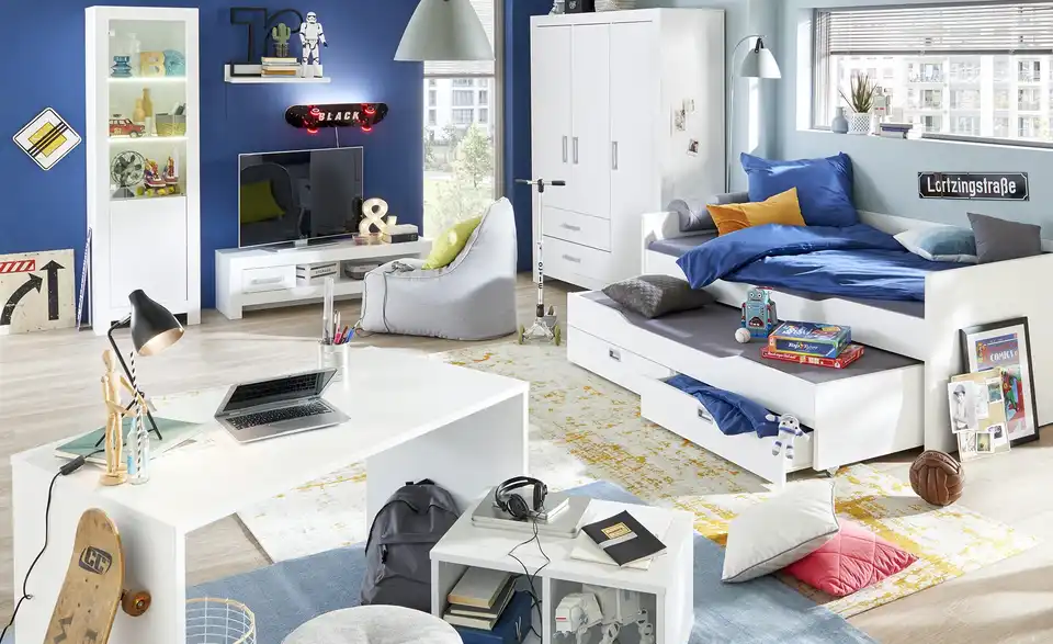 PAIDI Bettkombination Fiona BHL 125,7|80,8|206,2 cm