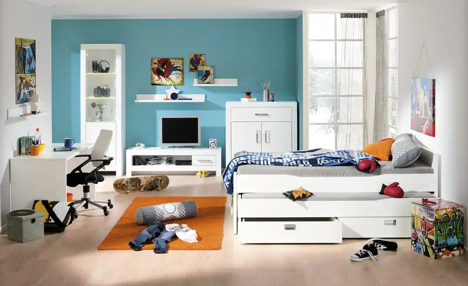 PAIDI Unterschiebebett BHL 94,9|40,4|198,2 cm