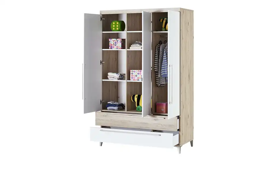 PAIDI Kleiderschrank Remo BHT 123,5|199|55,9 cm