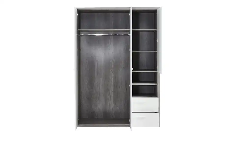 Kleiderschrank Milow BHT 153,5|216,4|63,7 cm