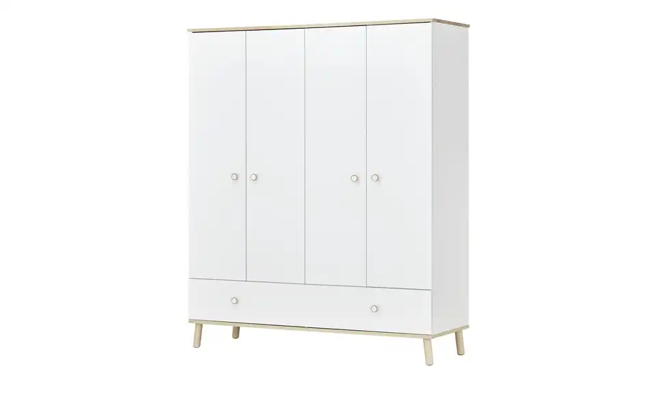 PAIDI Kleiderschrank 4-türig Ylvie BHT 165,6|198,7|56,3 cm