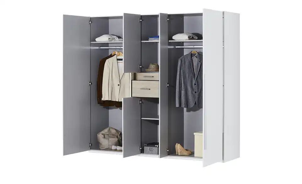 Kleiderschrank Barth BHT 225|208|58 cm