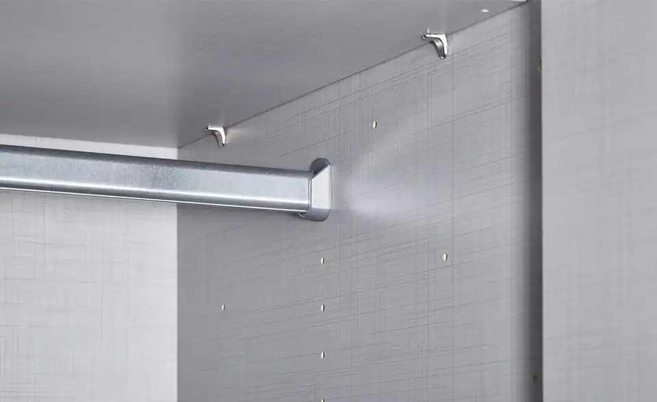 Kleiderschrank Barth BHT 225|208|58 cm