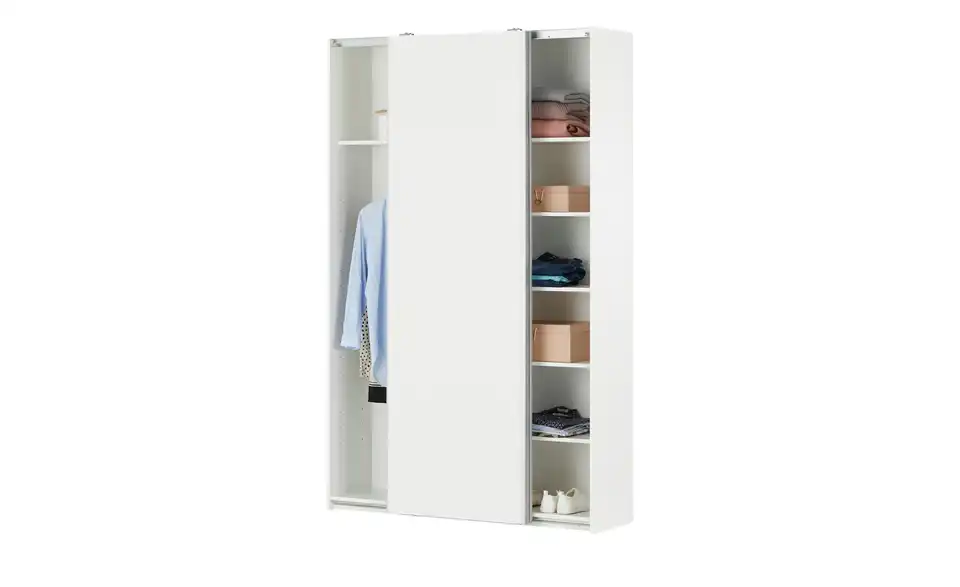 Schwebetürenschrank 2-türig Hastings BHT 125|195,5|38 cm