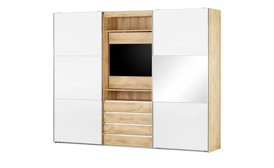 Schwebetürenschrank, 2-türig Maidstone BHT 300|236|65 cm