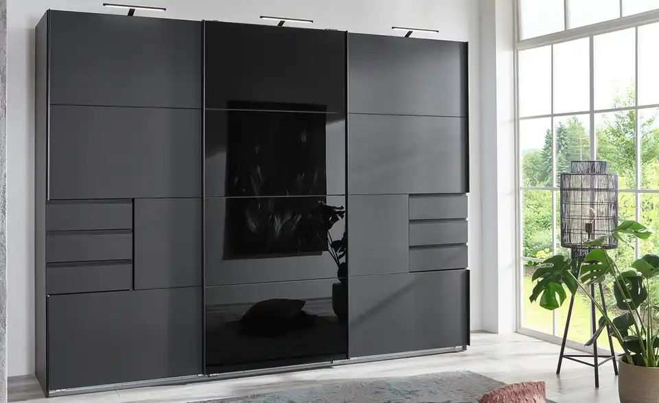 Schwebetürenschrank Shawbury BHT 270|210|64 cm Schwebetürenschrank Shawbury BHT 270|210|64 cm