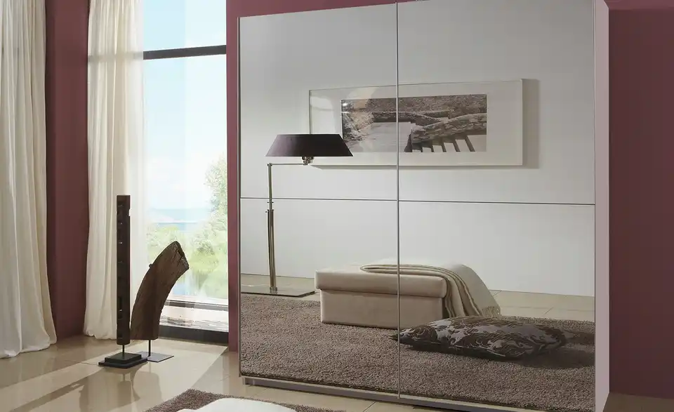 Schwebetürenschrank Quilty BHT 135|198|65 cm