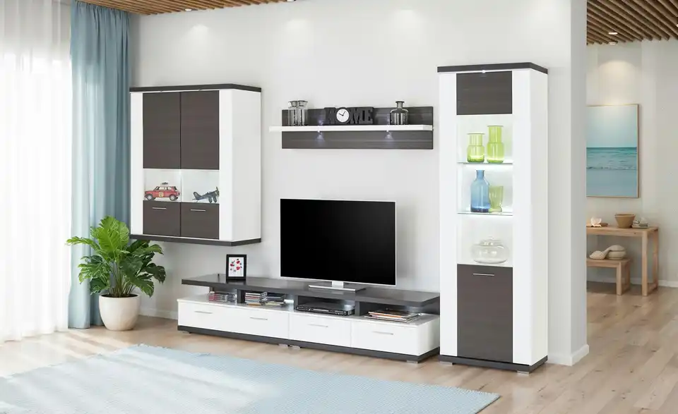 uno Wohnwand Titan BHT 313|207|50 cm