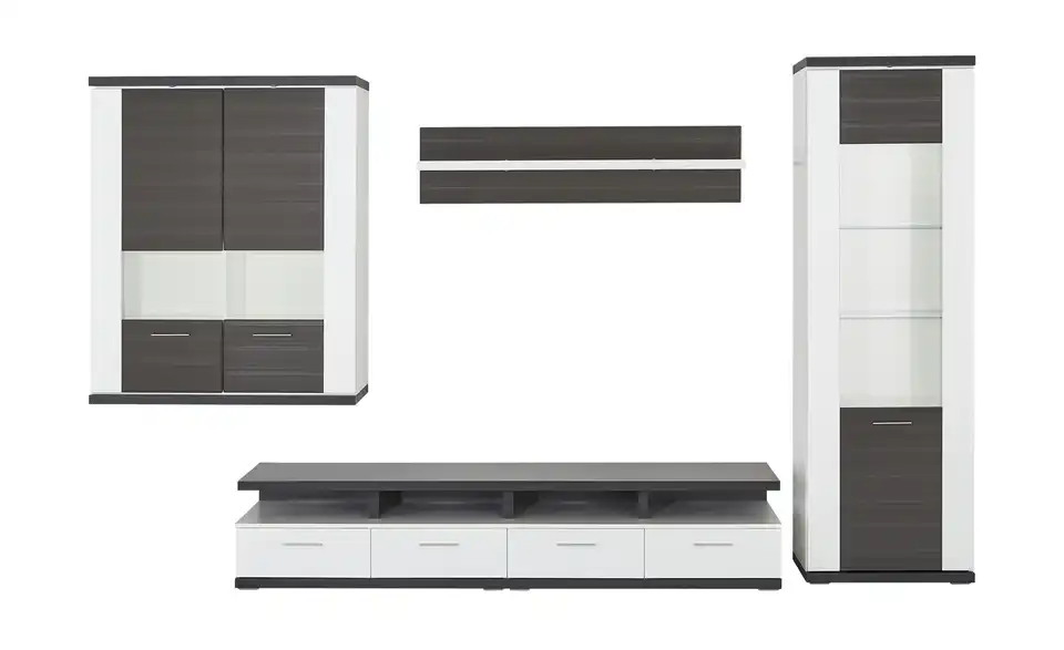 uno Wohnwand Titan BHT 313|207|50 cm