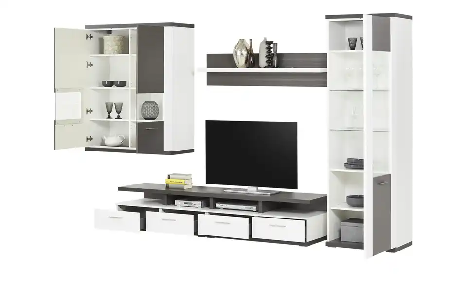 uno Wohnwand Titan BHT 313|207|50 cm