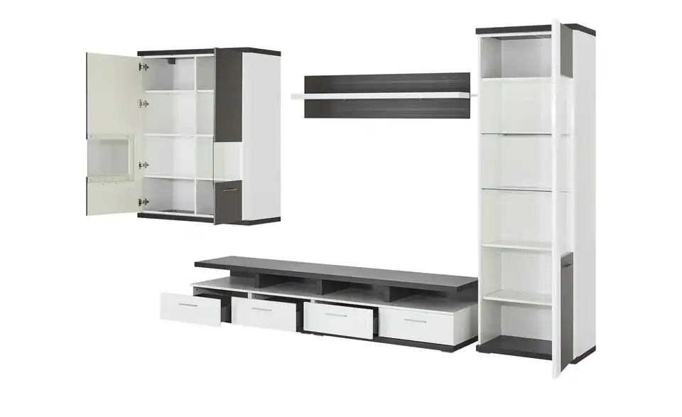 uno Wohnwand Titan BHT 313|207|50 cm