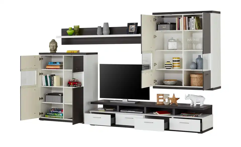 uno Wohnwand Titan BHT 363|207|50 cm