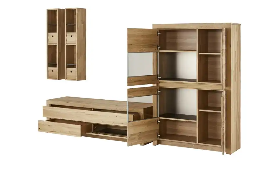 WÖSTMANN Wohnwand Soleo 3000 BHT 310|201|52 cm