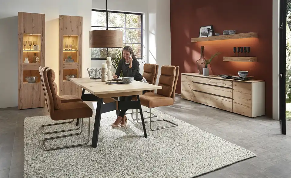 Esstisch Light Line 6 BHL 90|75|160 cm