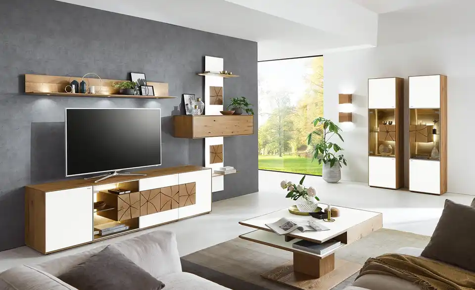 HARTMANN Wohnwand Caya BHT 326|226|49 cm