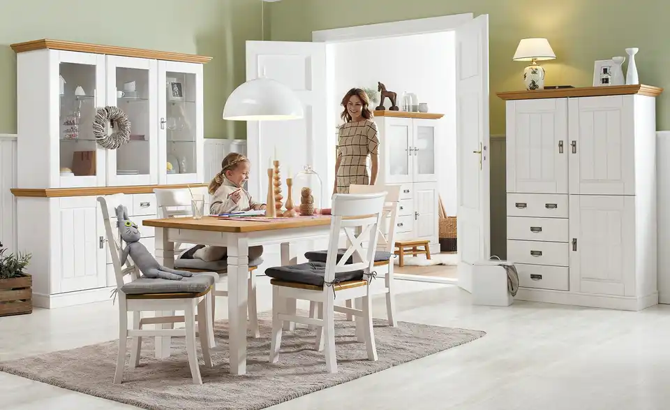 maison bleue Highboard Florian BHT 118,5|163,5|48 cm