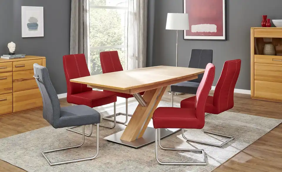 Woodford Säulentisch ausziehbar Tristan BHL 90|75,5|160 cm