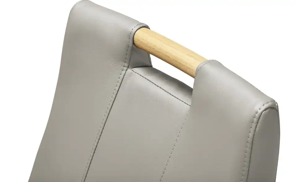 Woodford Esszimmerstuhl mit Griff Vivien BHT 47|96|59 cm, Kunstleder