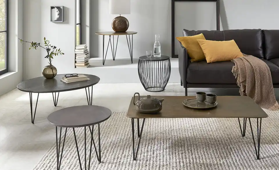 Couchtisch Cake H 34 cm, Ø 82 cm