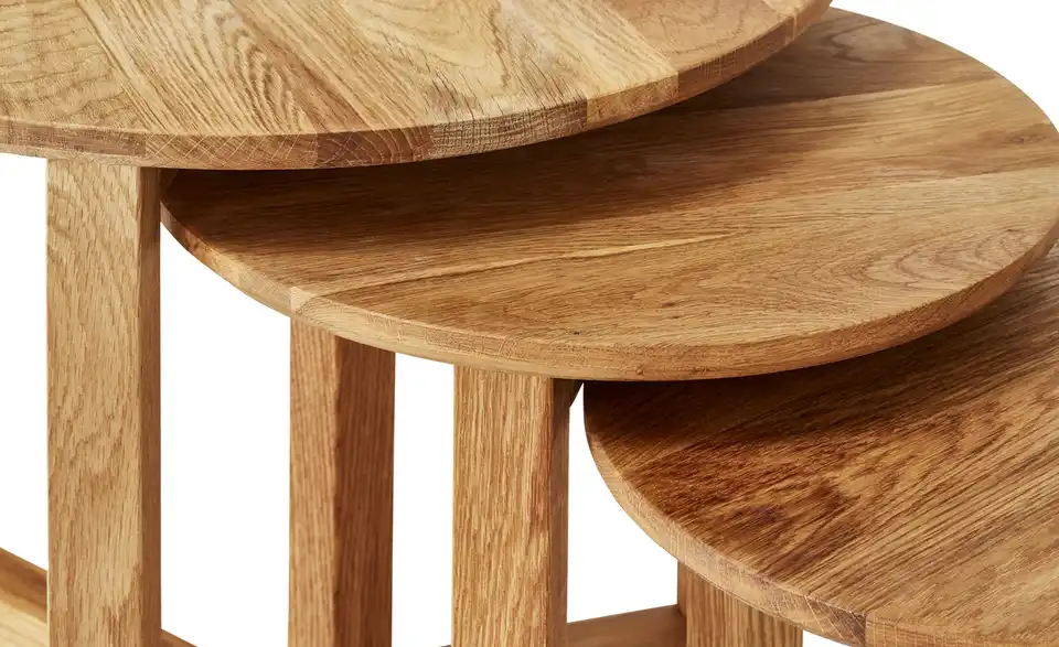 Couchtisch 3er Set 3er-Set Maddalena H 42,5 cm, Ø 50 cm