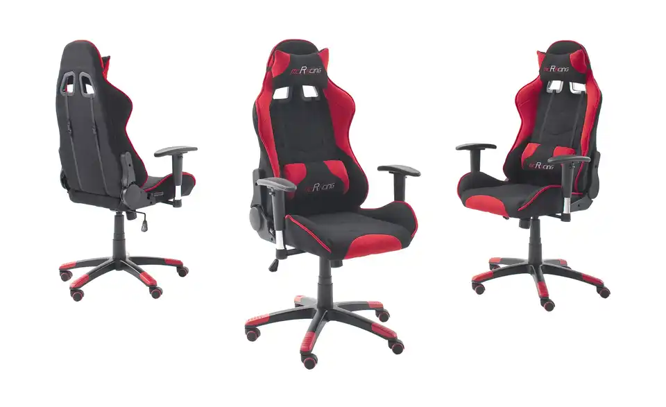 Chefsessel mcRacing 1 BHT 69|125|58 cm, Kunstfaser