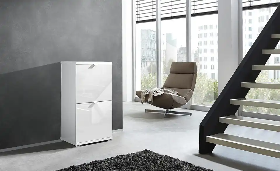 uno Schuhschrankkorpus Weiß Puzzle BHT 53|91|30 cm