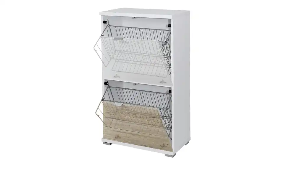 uno Schuhschrankkorpus Weiß Puzzle BHT 53|91|30 cm