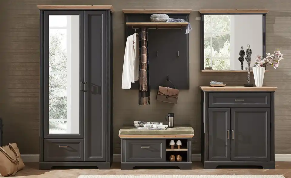 Garderobenschrank, 2-türig Varese BHT 93|204|41 cm