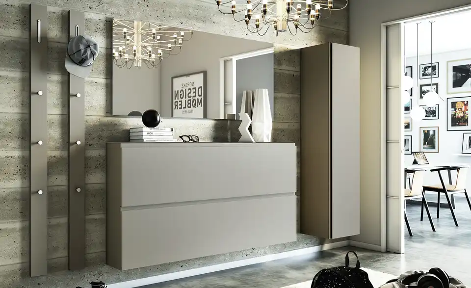 Wohnwert Hängeschrank Nicolo BHT 40|165|33 cm