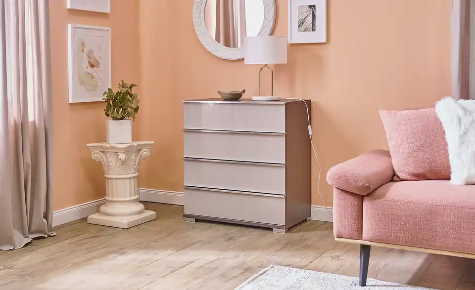 Schubkastenkommode Beda BHT 75|82|42 cm