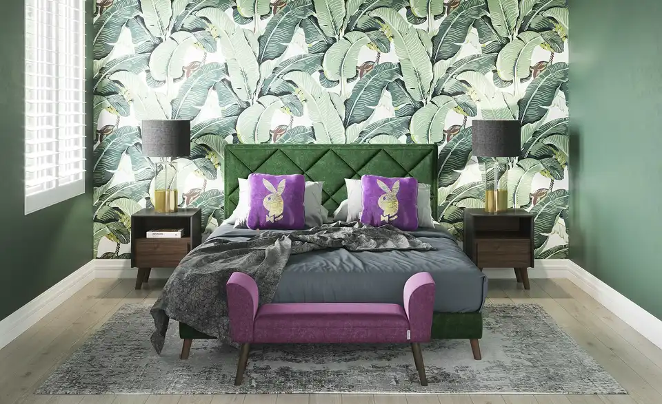 Playboy Boxspringbett Audrey BHL 150|118|210 cm